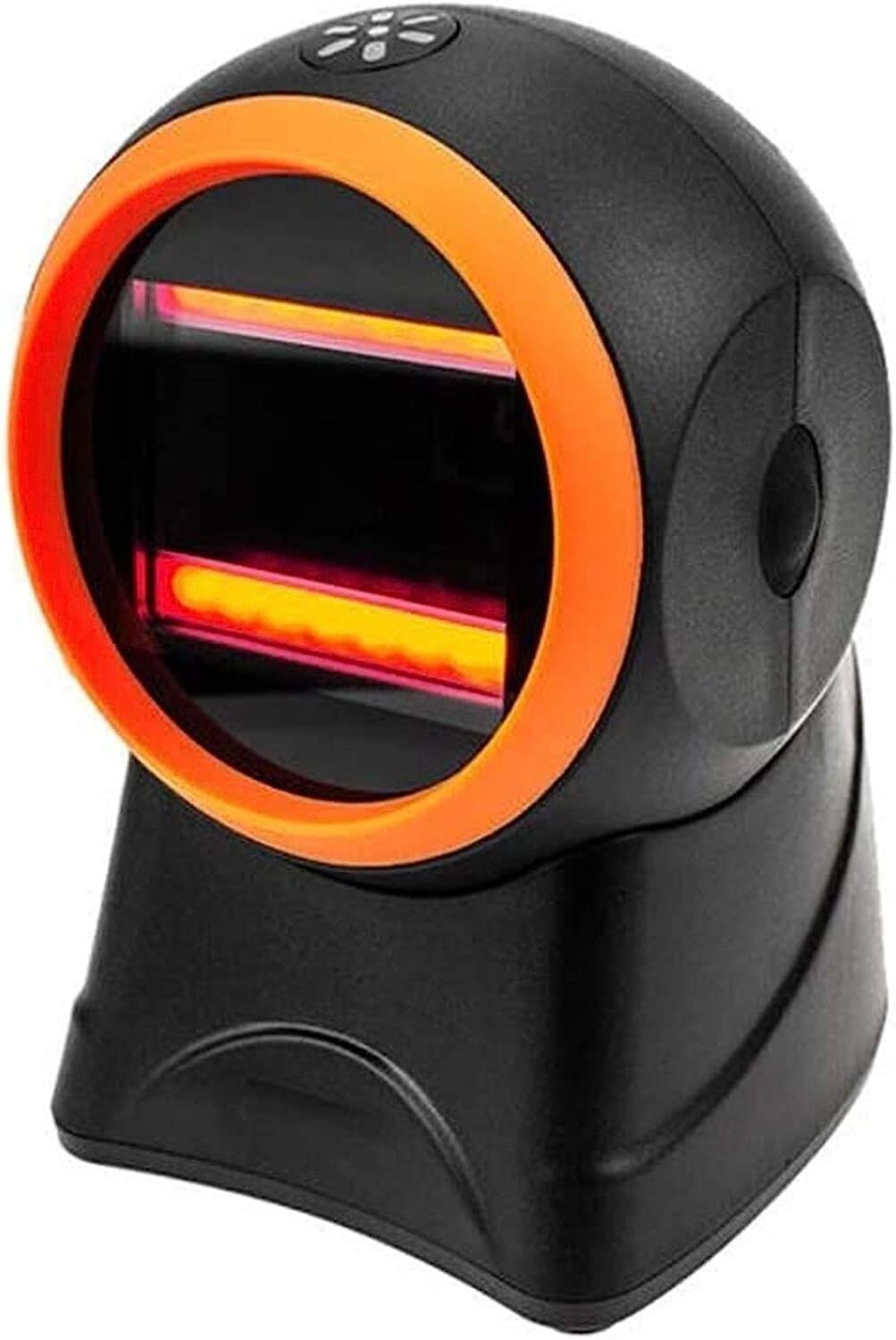 Escáner de código Escáner de código de barras Escritorio con cable 1D / 2D Escáner de código de barras Lector de códigos de barras Máquina de escaneo con interfaz USB para inventario para tablet