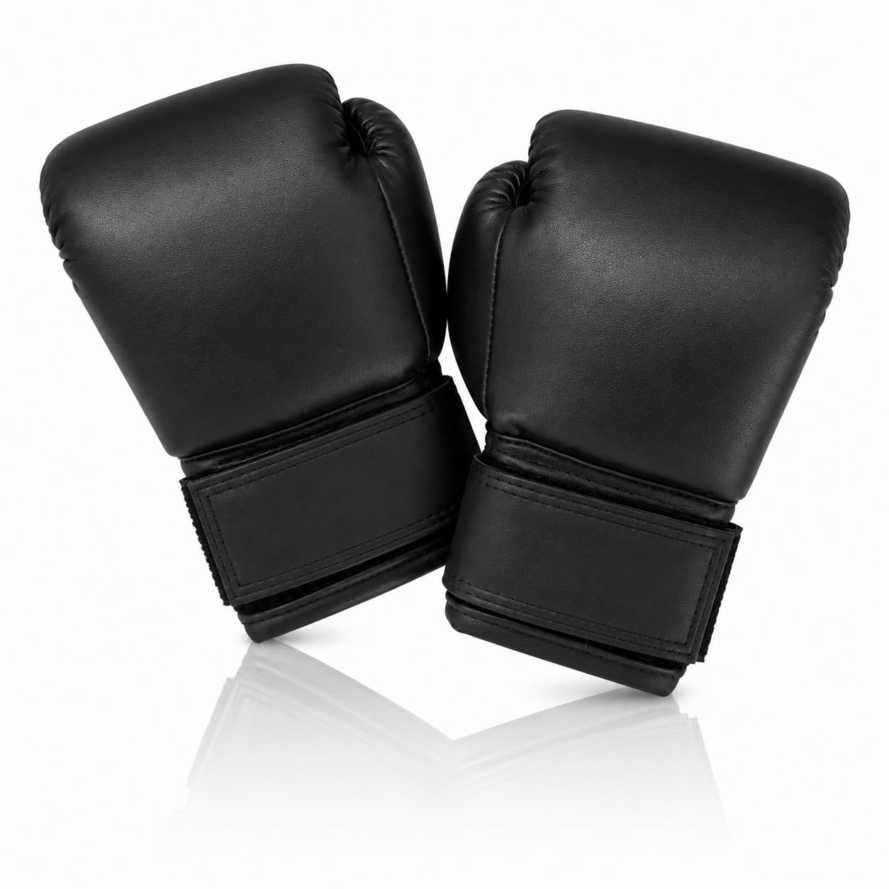 2oz Baby Boxing Gloves for Kids – Unprinted Plain Boxing Gloves – Lightweight Children’s Training Gloves with Padded Protection & Hook and Loop Wrist Strap – Black or Gold