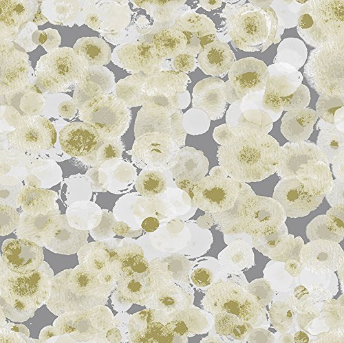 DansLemur 1054-2 Papel Pintado con Diseño Bubbles, Beige, 60x18x18 cm Cover