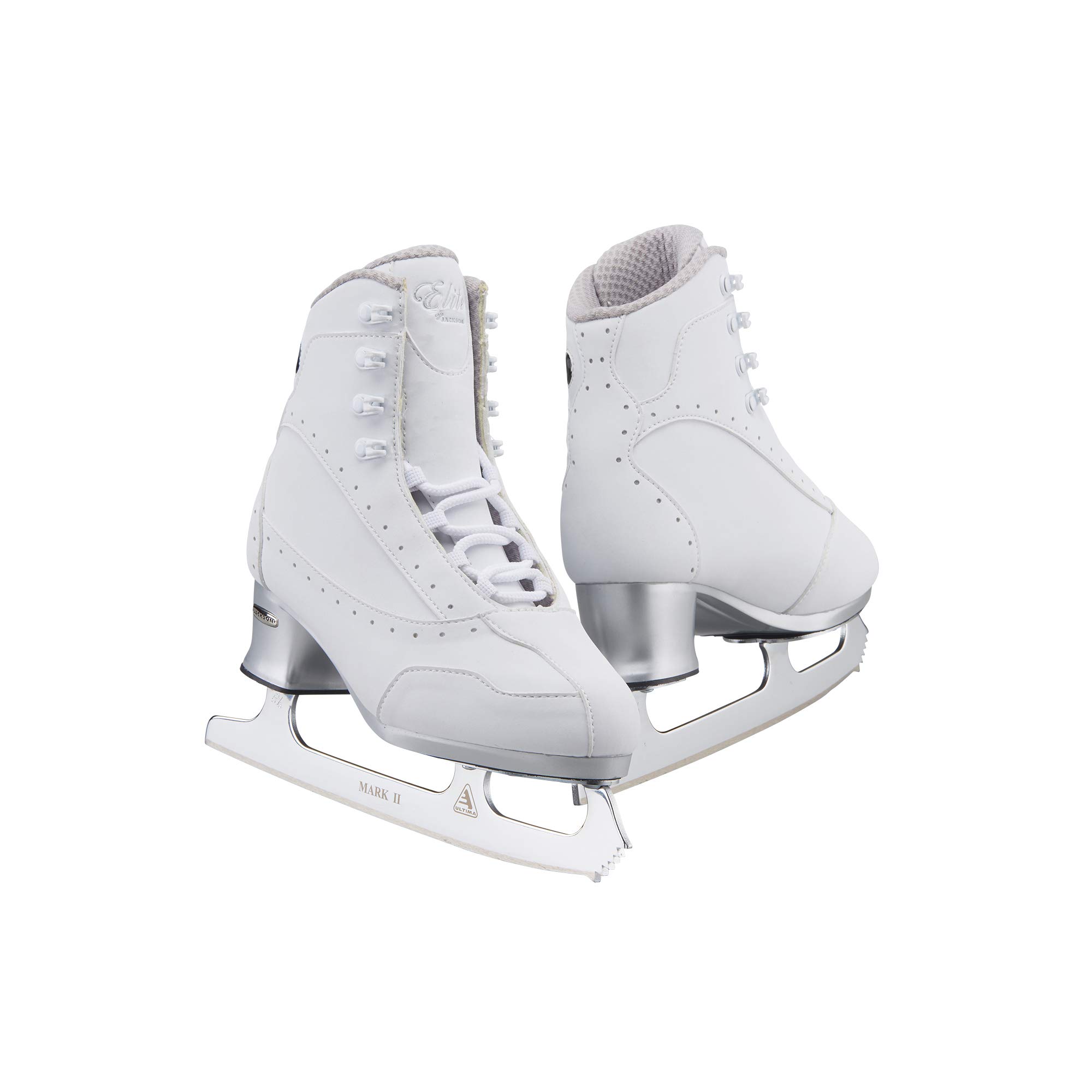 Jackson Ultima Softec Elite ST7200 Figure Ice Skates for Women and Girls/Color: White, Size: Adult 7