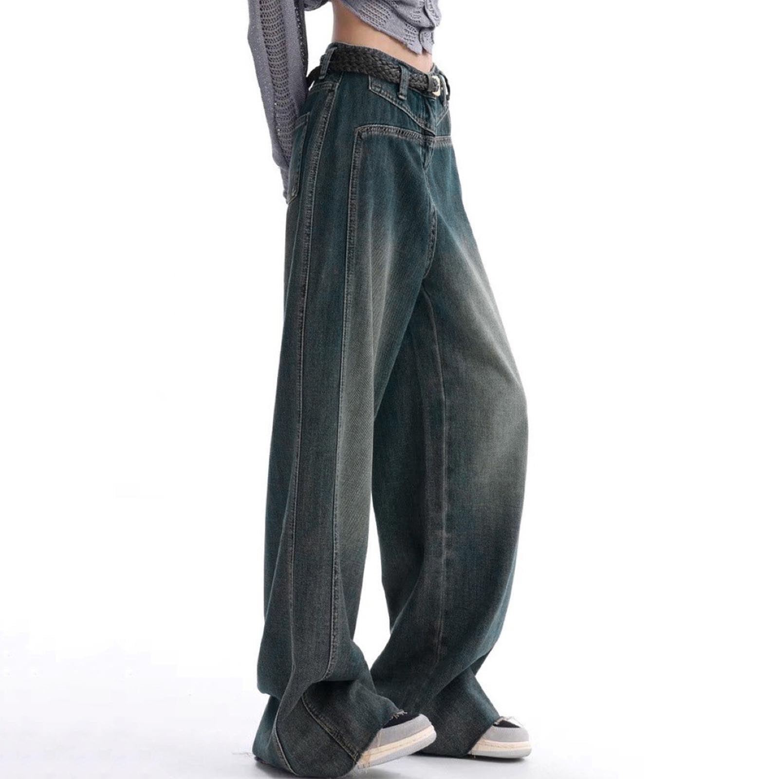 Pantalones Mujer Rotos Tiro Micro Pantalones Pequeños Mostrar De Talle Pantalones Jeans Pantalones Mujer Rotos Talle
