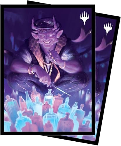 Miniatura 7 de Ultra PRO - Magic The Gathering - Streets of New Capenna 100ct Fundas para tarjetas V4 - Protege tus tarjetas con tecnología ChromaFusion y evita el