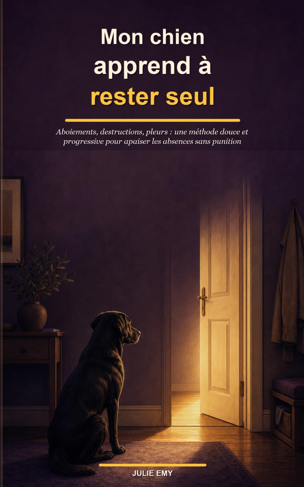 Mon chien apprend à rester seul: Aboiements, destructions, pleurs : une méthode douce et progressive pour apaiser les absences sans punition