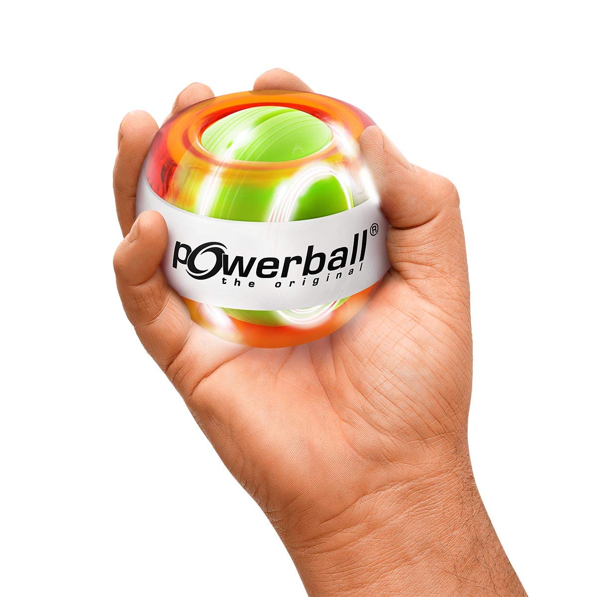 Kernpower Powerball the original® Max avec compte-tours numérique et 6 LED Rouge