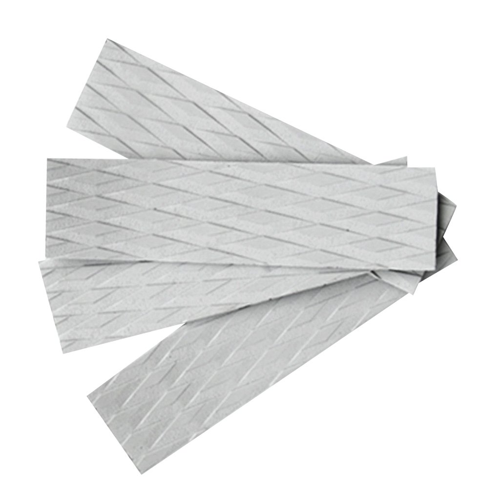 4 Pz EVA Surfing SUP Skimboard Tavola da Surf Trazione Pad Bar Grips Grigio