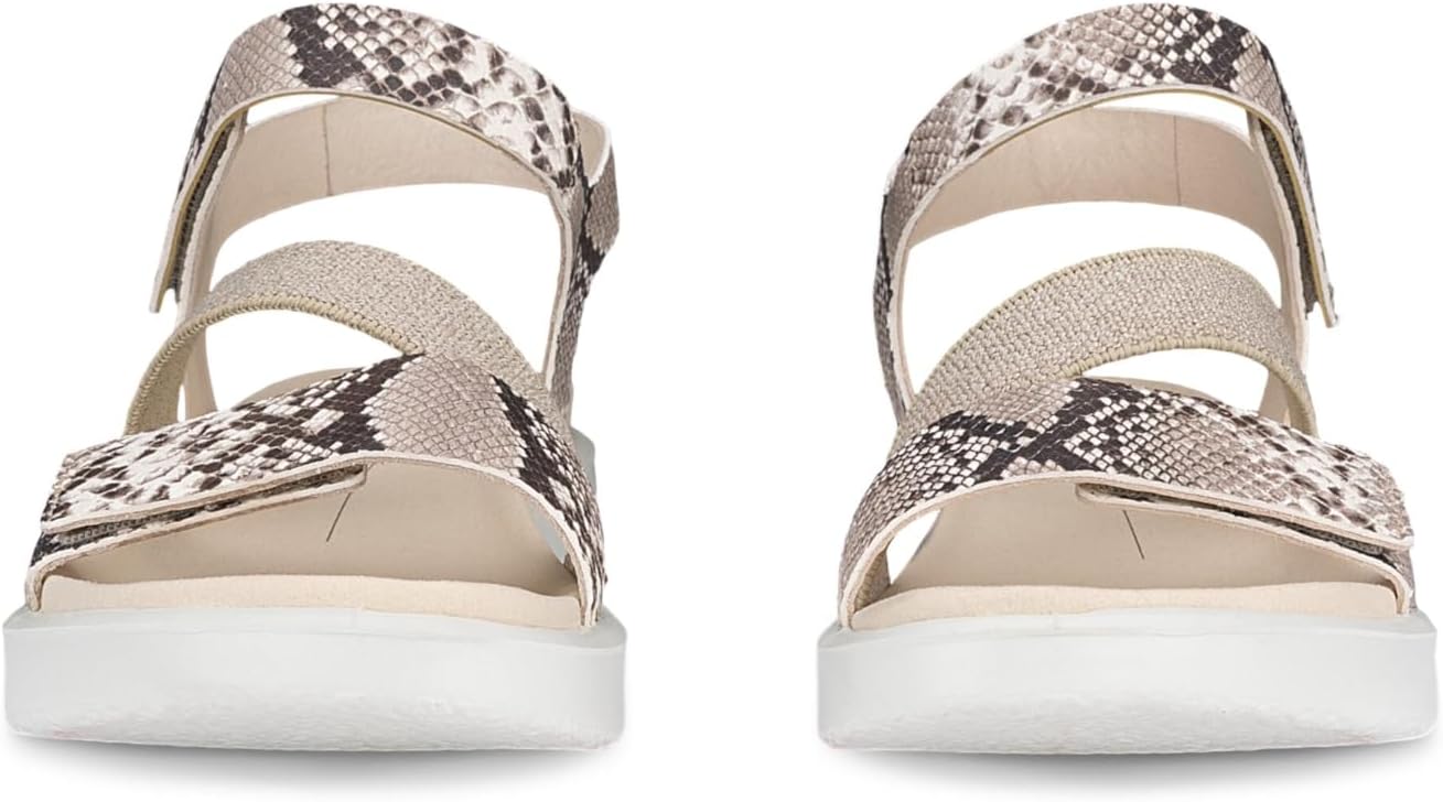 ECCO Flowt 2 Band, BRIGHT WHITE/PYTHON, 8-8.5 - Image 2