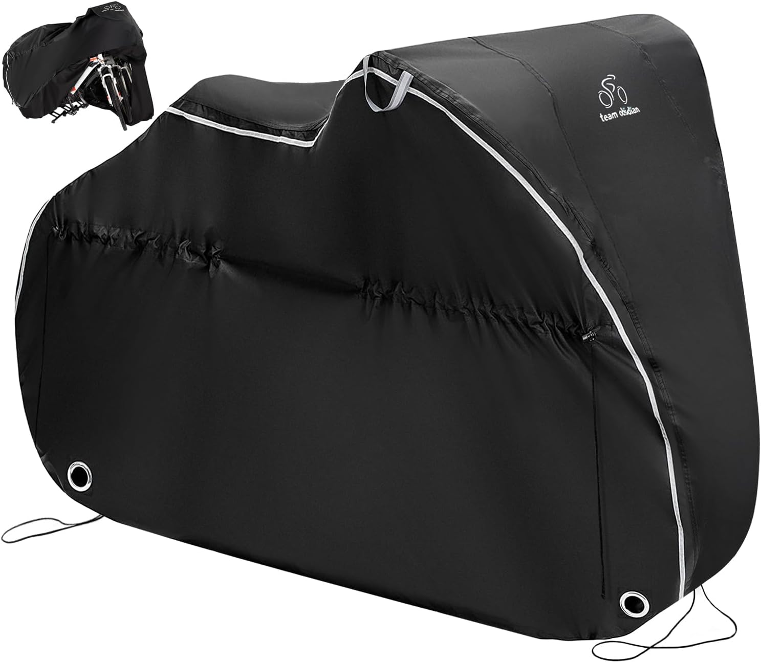 Team Obsidian Bike Covers Outdoor Storage or Transportation/Travel