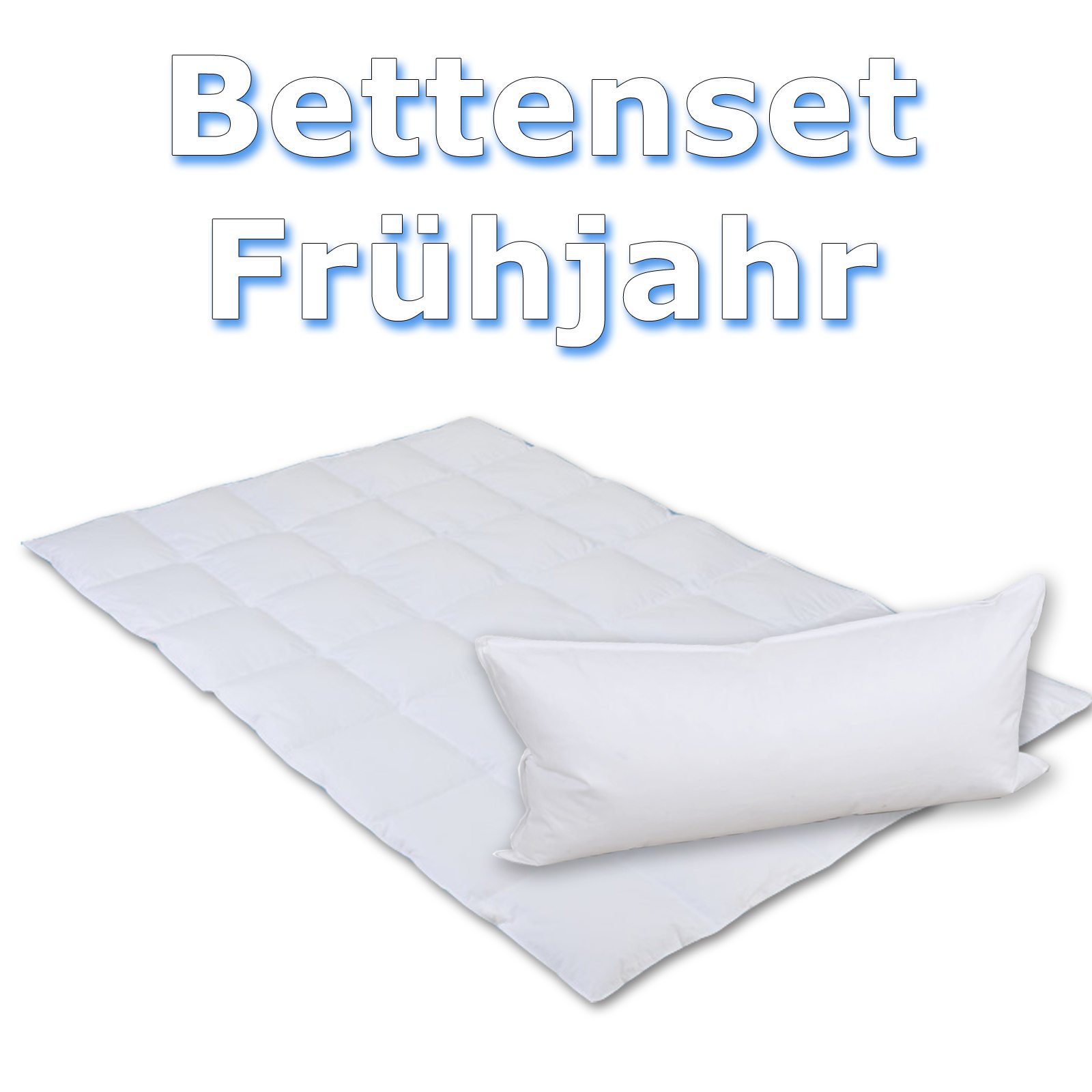Betten Anne Set Letto Primavera – 90% Piumino 135 x 200 cm 400 + 450 G