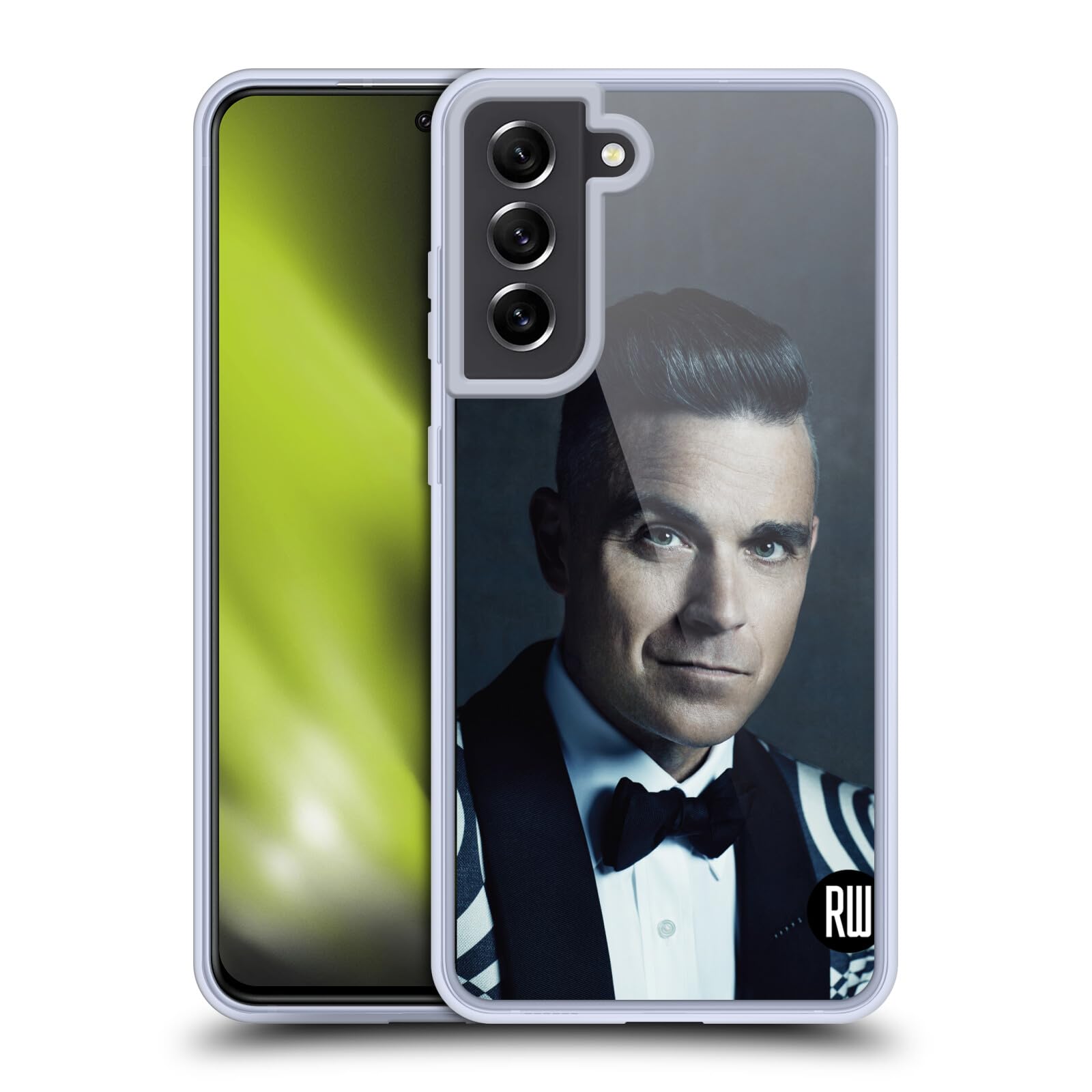 Funda Samsung Galaxy S21 FE 5G Robbie Williams antigolpes de silicona flexible fina 7