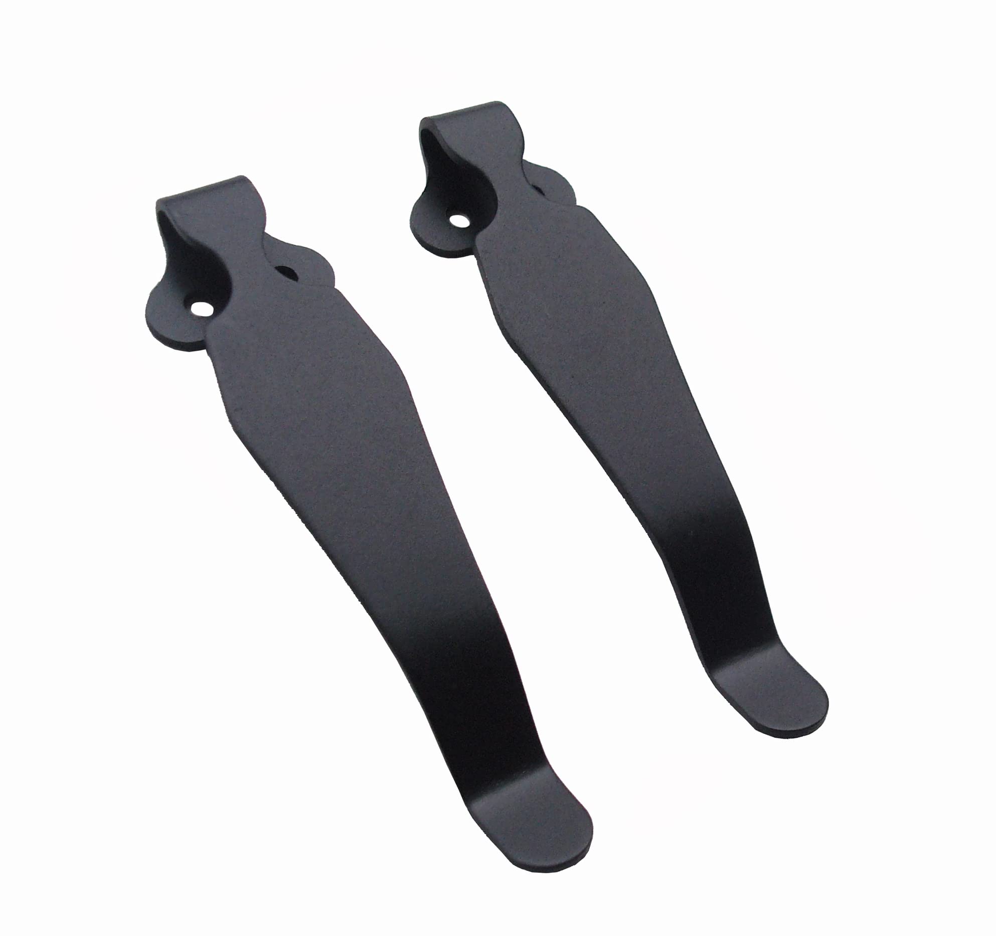 2-częściowy zestaw klipsów Deep Carry Pocket Clip zamiennik do Spyder C10 C11 C81, EDC, scyzoryk z klipsem i składanym nożem typu "zrób to sam", Kydex klipsy do talii