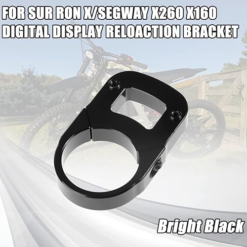 Miniatura 2 de Sur Ron Segway - Soporte de reubicación de pantalla digital para Sur Ron X Light Bee Segway X260 X160, herramienta de reposicionamiento de pantalla