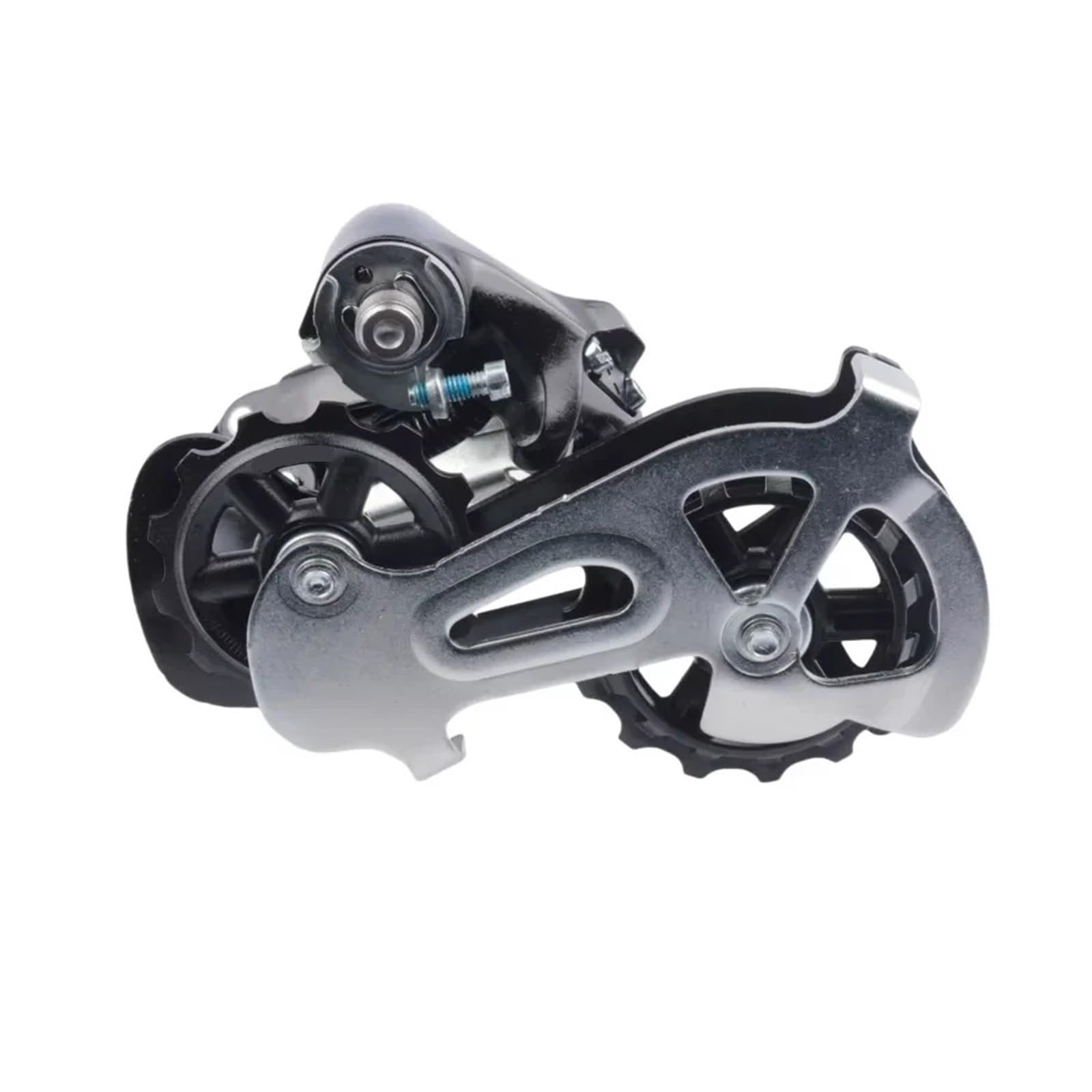 Générique Derailleur Arriere, Compatible avec Shimano, RD-M360 M3020 | RD-M310, 7S 8S, 3x7s 3x8s, chape longue SGS, noir, pignon max 34T