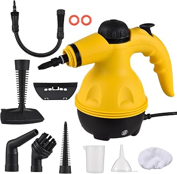 Steam Cleaner, Handy Type, Steam Jet, High Pressure Cleaning, Multi-Purpose Upholstery Handy Steam Cleaner, Cleaning, High Temperature Steam, Vacuum Cleaner, Window, Exterior Wall, Rug, Tire, Wheel,