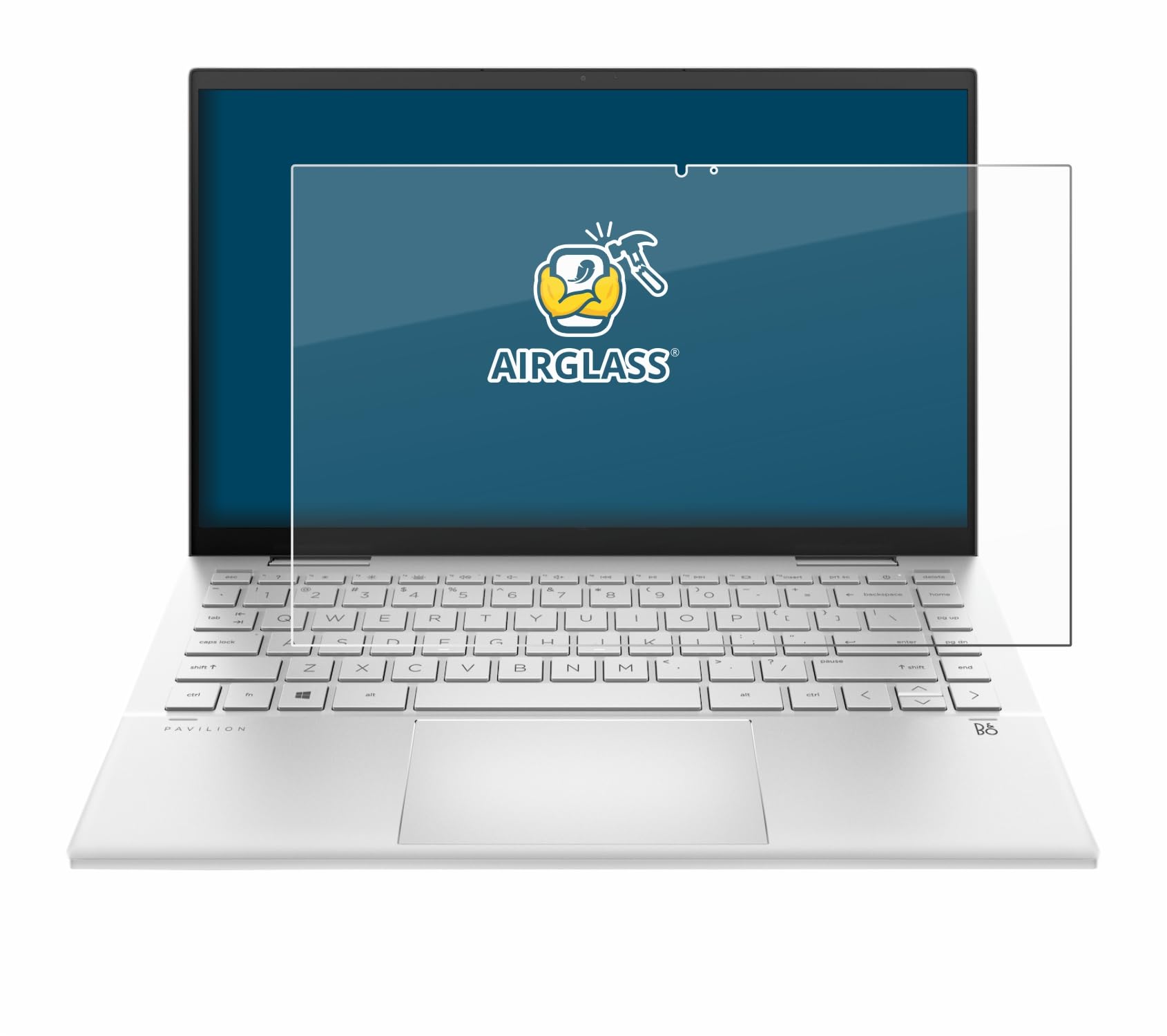 Pellicola Protettiva Upscreen Hybrid Glass Per HP Pavilion X360 (14-dyX) – Durezza 9H