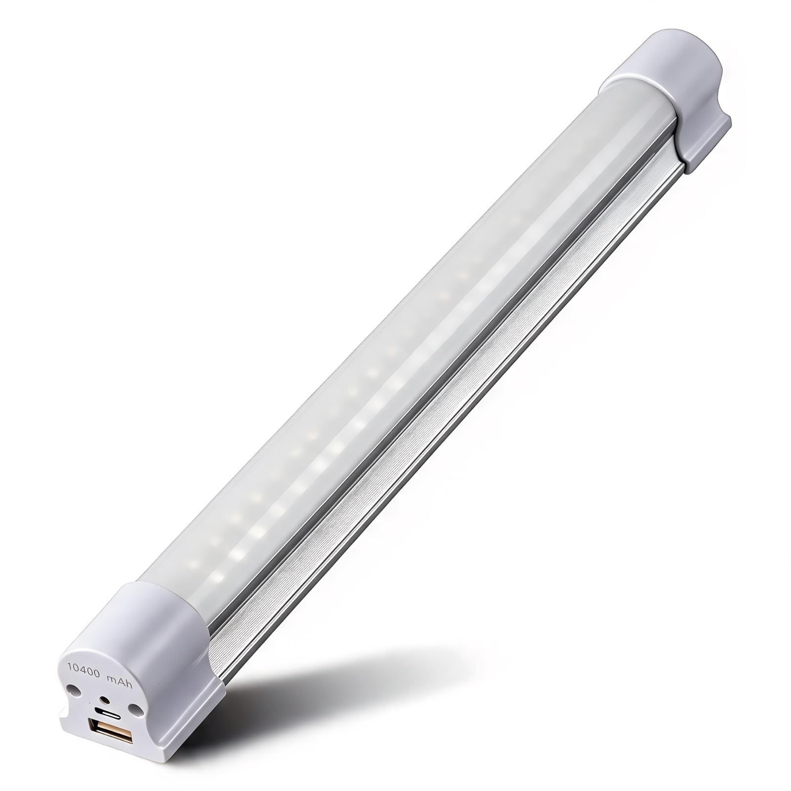 Camping Lights, LETOUR LED Tube Magnetic Work Light Bar 120W 1200Lumens 5 Dimmable Levels Camping Lantern USB Rechargeable Magnetic Lights Endurance for 80Hours (LT-LTK120 120Watts)