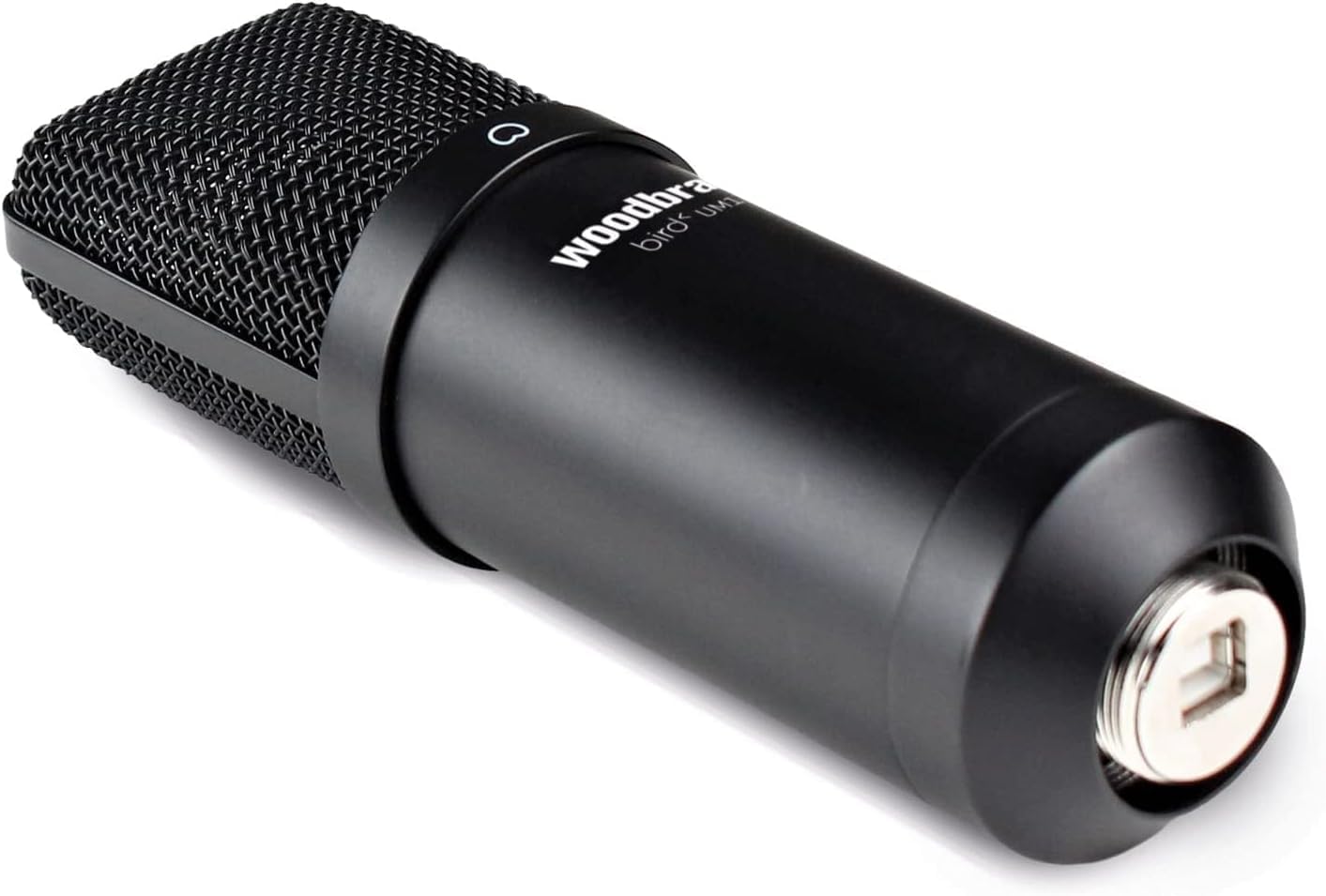 WOODBRASS Bird UM1 Podcast Pack Negro – Micrófono Cardioide USB con Condensador PC y Mac para Radiodifusión y Grabación, Streaming, Podcasting, Conferencia, Home Studio Mao, Voice Off