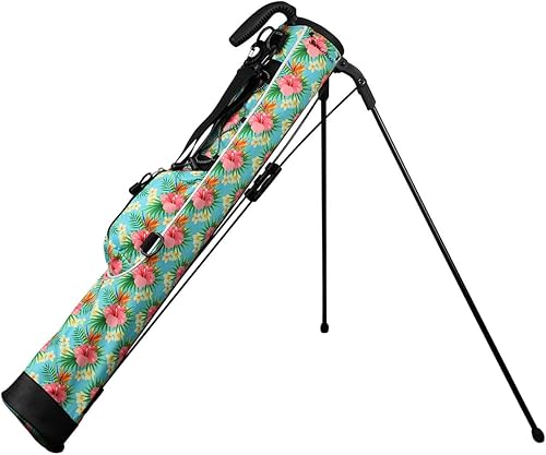 Miniatura 7 de Orlimar Pitch 'n Putt - Bolsa de golf ligera con soporte, diseño de transporte ultraligero, divisor bidireccional, correa para el hombro, bolsa