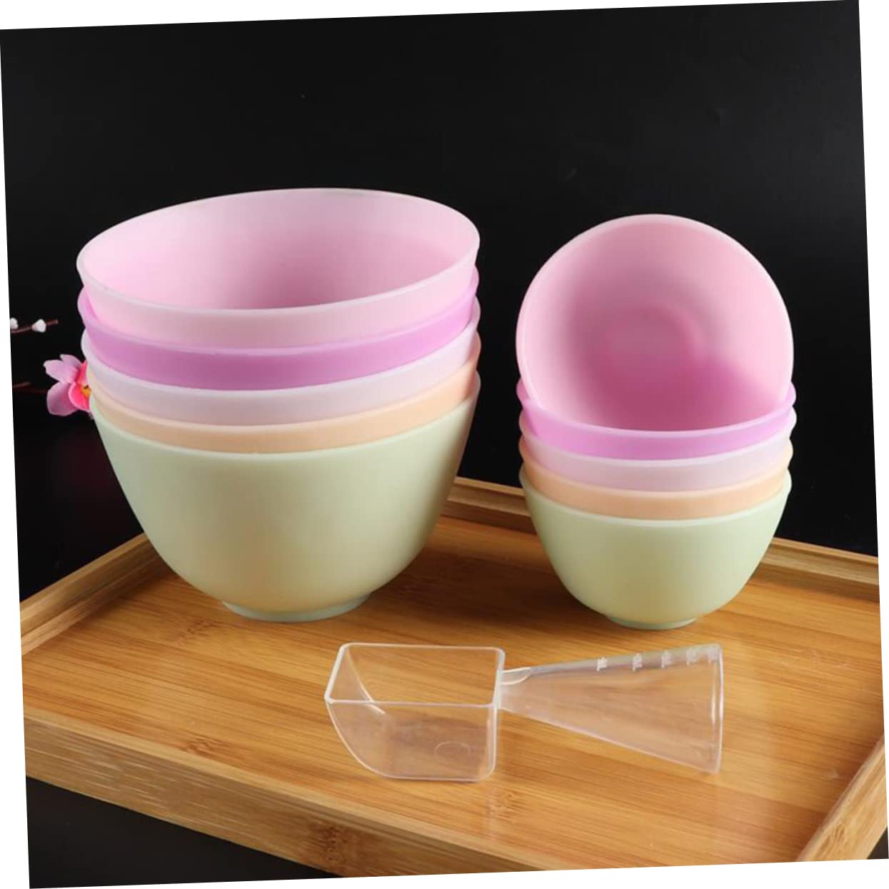 Bol En Silicone Anti-goutte écologique 8 X 5 Cm, Bol De Mélange De