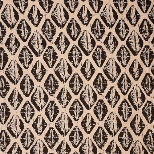 Image of Cotton Diwan Set Covers |8 Pieces Diwan Cover Set|300 TC Fabric| Pure Cotton Printed Deewan Set (1 Single Bedsheet, 2 Bolster Covers, 5 Cushion Covers)|Coffee Beige |SZDS 003