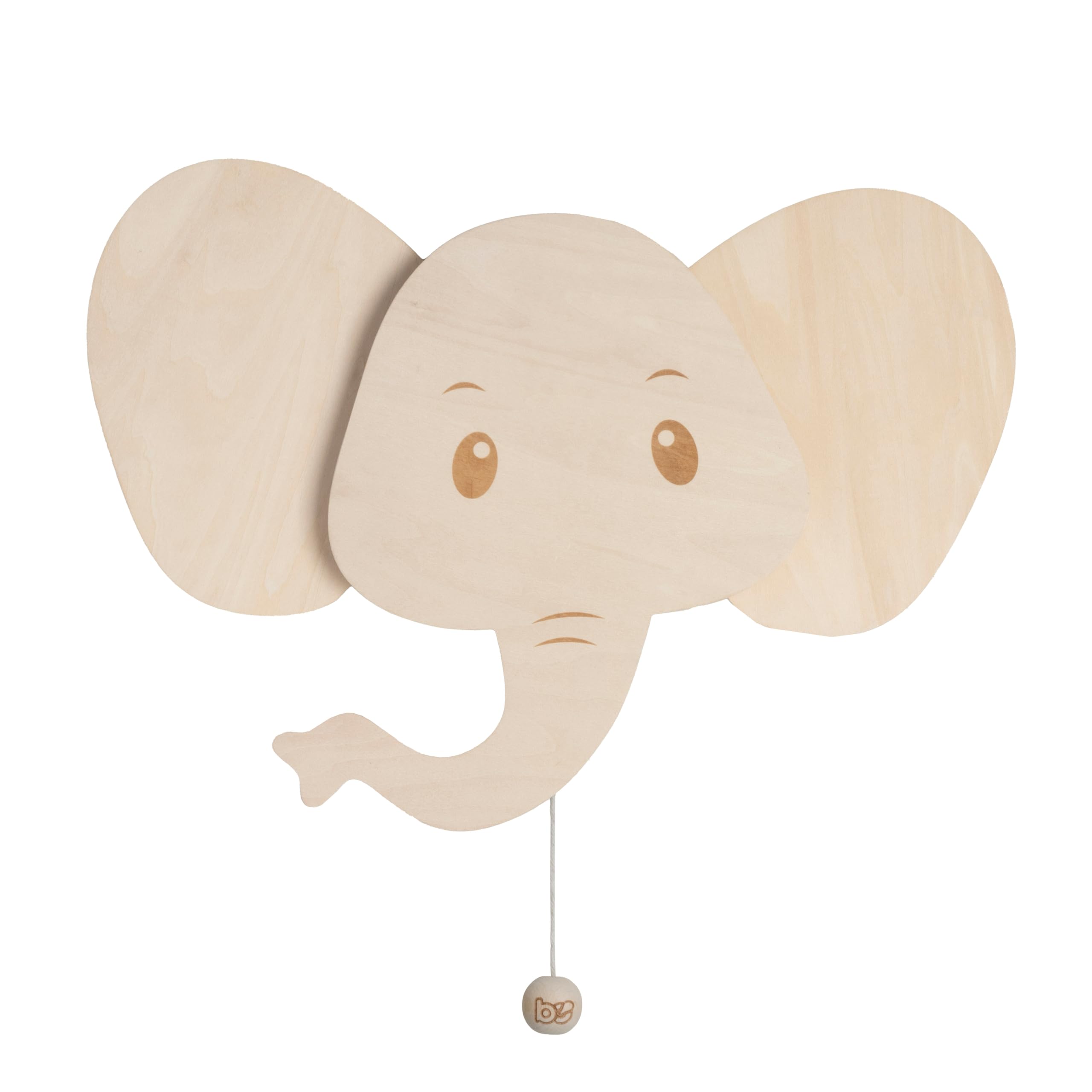Baby's Only - Wall lamp Elephant Wonder - Brown - 23x35 cm