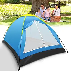 Barraca de Camping 3/4 Pessoas, 205 * 145 * 105cm, Impermeável, Automática, para Praia e Acampamento