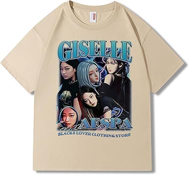 Amazon.co.jp: [XINYIN] 内永枝利 周辺 AESPA グッズ Tシャツ エスパ