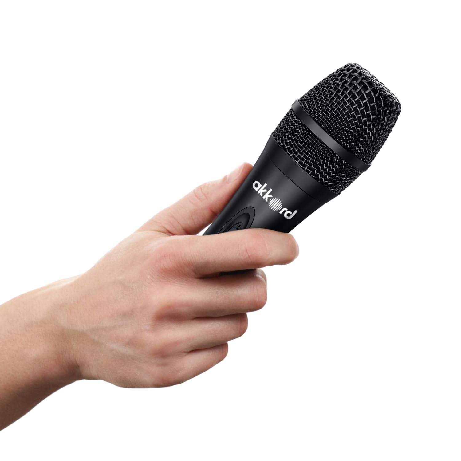 AKKORD Wired Handheld Microphone for Singing, Dynamic Vocal Mic with On/Off Switch, 1/4" Jack Cable Included – Ideal for Karaoke, PA Systems, Speakers, Stage & Public Speaking - Image 9 thumbnail
