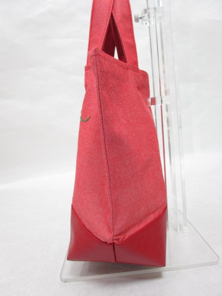 Amazon.co.jp: 込タグ付きfamiliar ファミリア デニムバッグ レッド