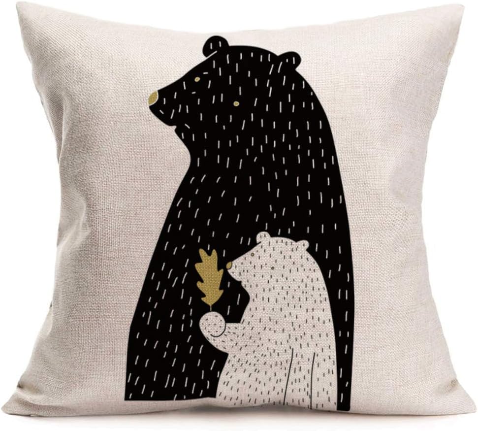 bear pillow case