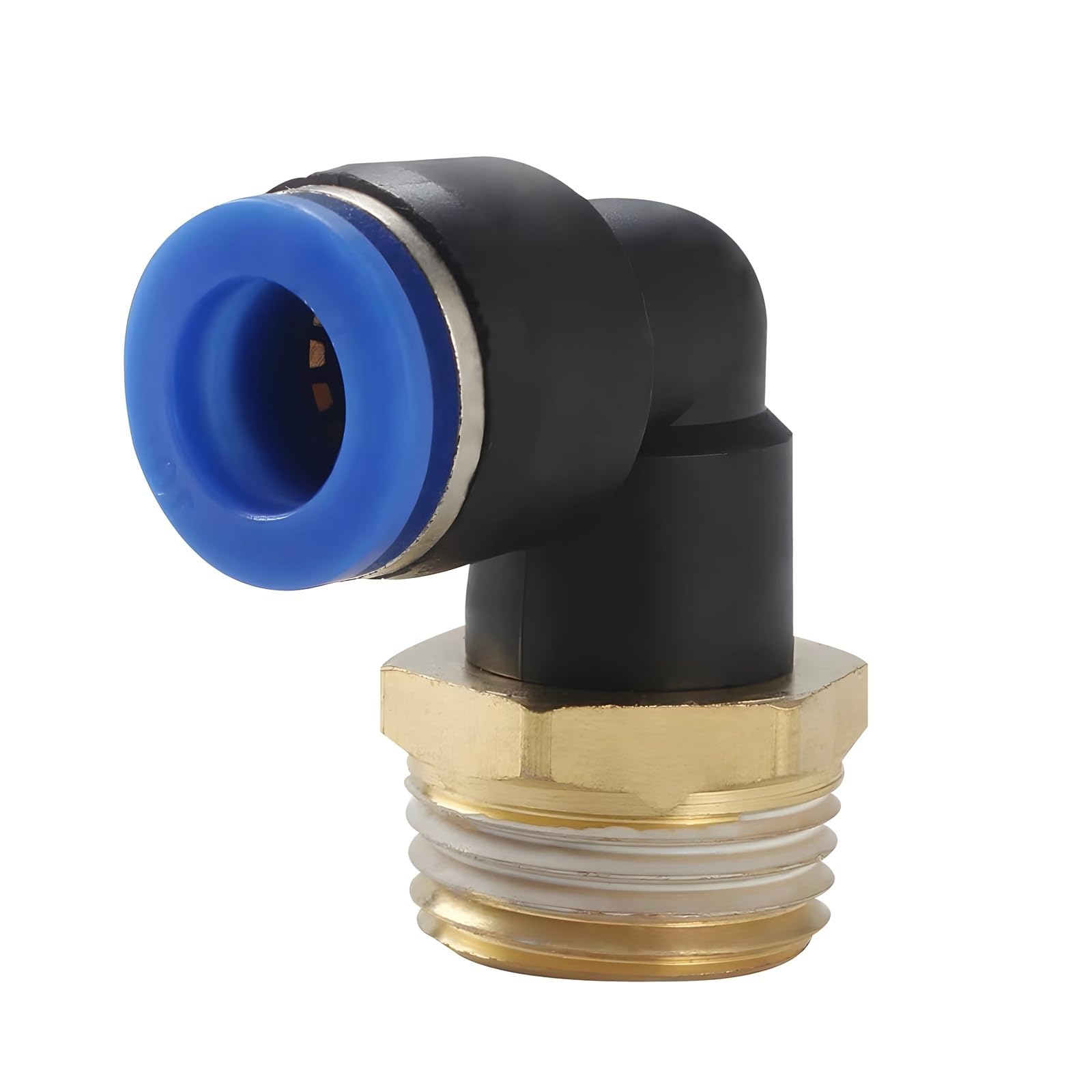Conector neumático PL de 8mm a 1/2 pulgada para tubos de aire