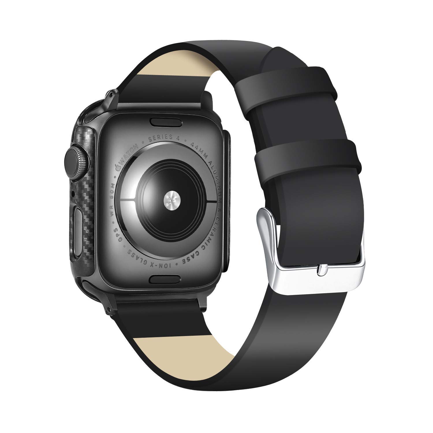 OJOS Case Compatible with Apple Watch Series 6 44MM SE Series 5 