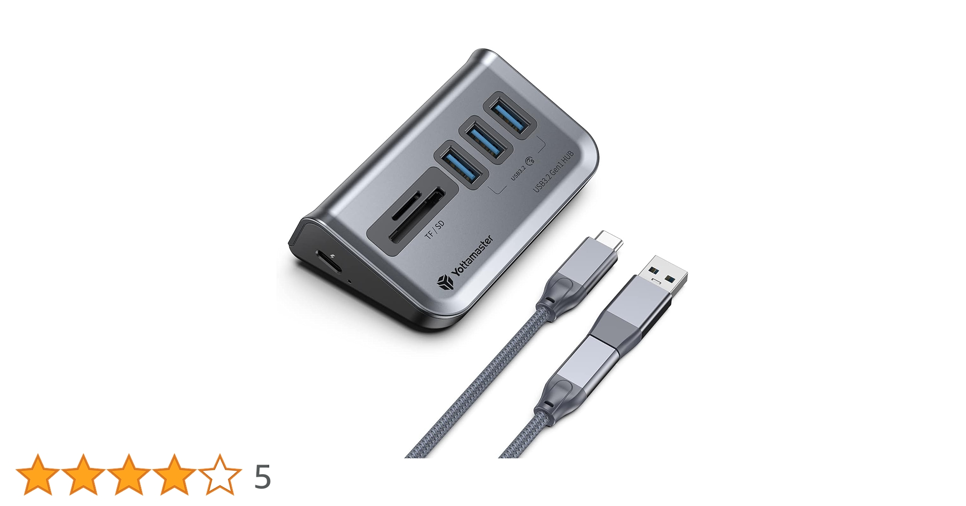 Amazon | Yottamaster USBハブ SDカード USB C ハブ 3.0 USB 3.2
