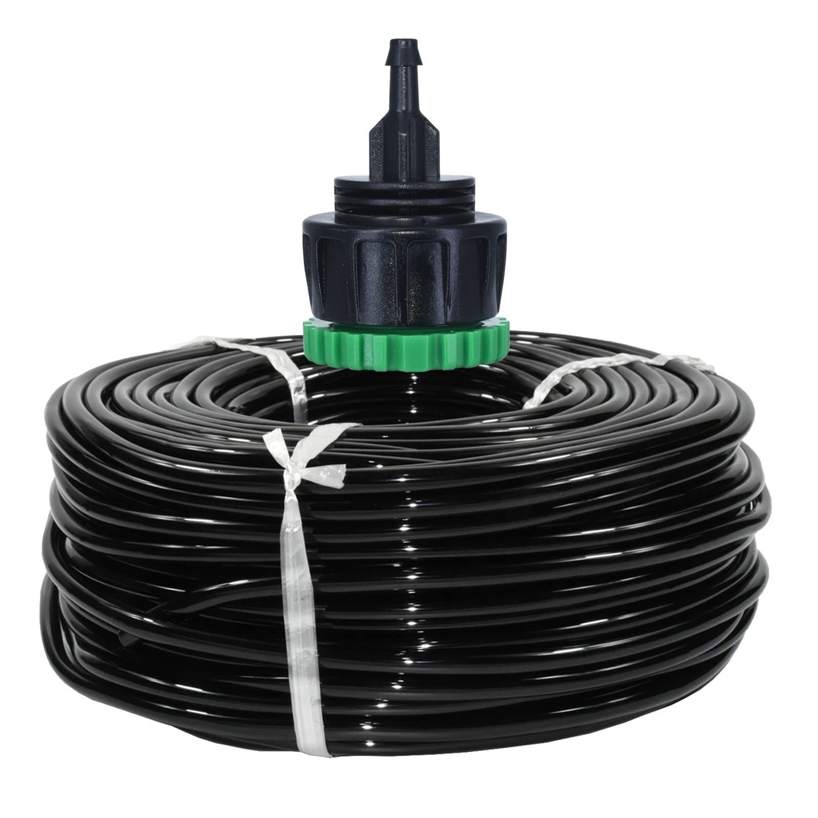 10m-50m 4/7mm Gartenbewässerung PVC-Schlauch 1/4 Zoll Micro Pipe Tubing Tropfbewässerung Balkon Sprinkler Rasen Blume Pflanze Lucky(SPL11-KIT11-50M)