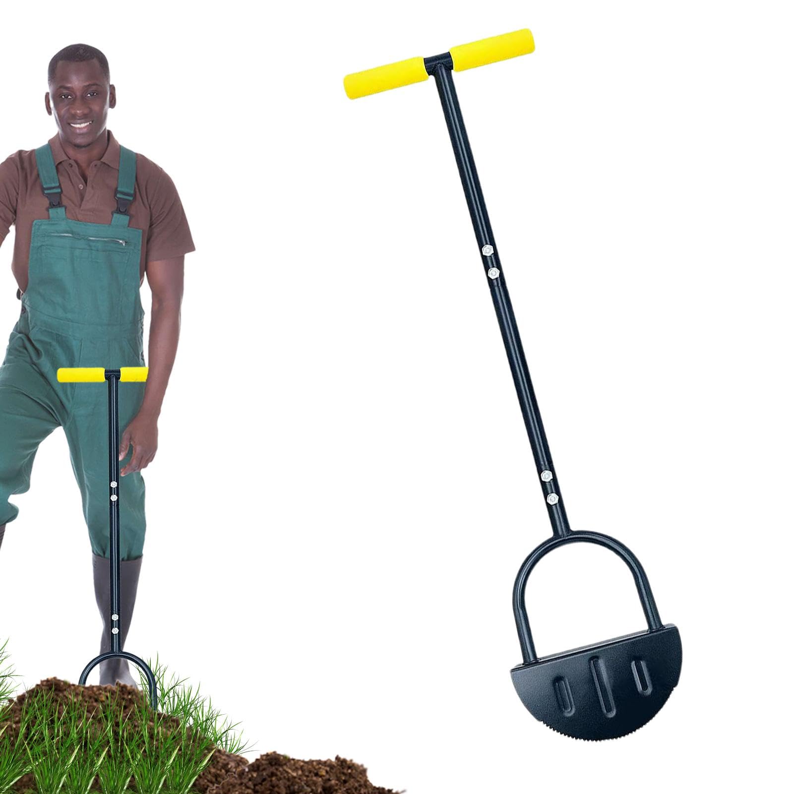 Strumento per molatura manuale del prato, Manuale per molatura del prato - Strumento per prato a mezzaluna - Bordatrici per prato da giardino, strumento versatile per bordare paesaggio per , ai