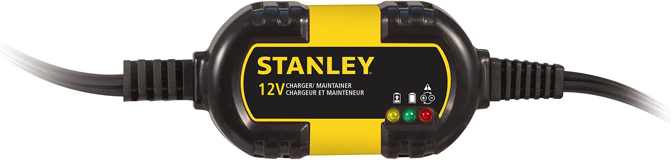 BM1S Fully Automatic 1 Amp 12V Battery Charger/Maintainer with Cable Clamps