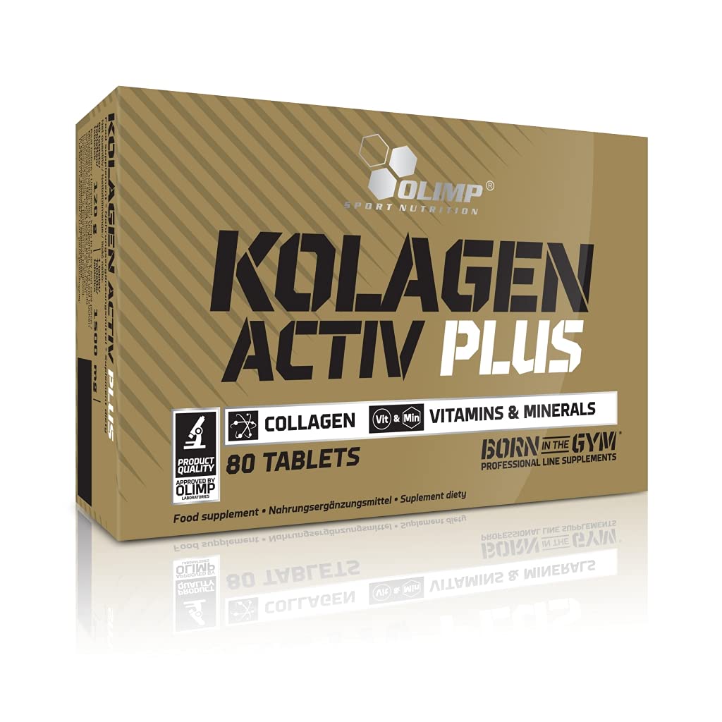 3 x Olimp Kolagen Activ Plus, 80 Tabletten (3er Pack)