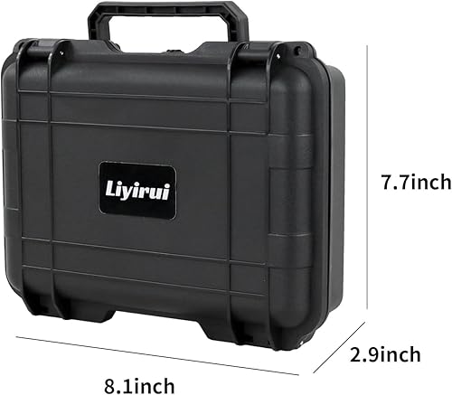 Miniatura 4 de OSMO - Funda rígida de bolsillo 3, almacenamiento portátil multifuncional para DJI Pocket 3 Creator Combo accesorios de cámara, impermeable, negro