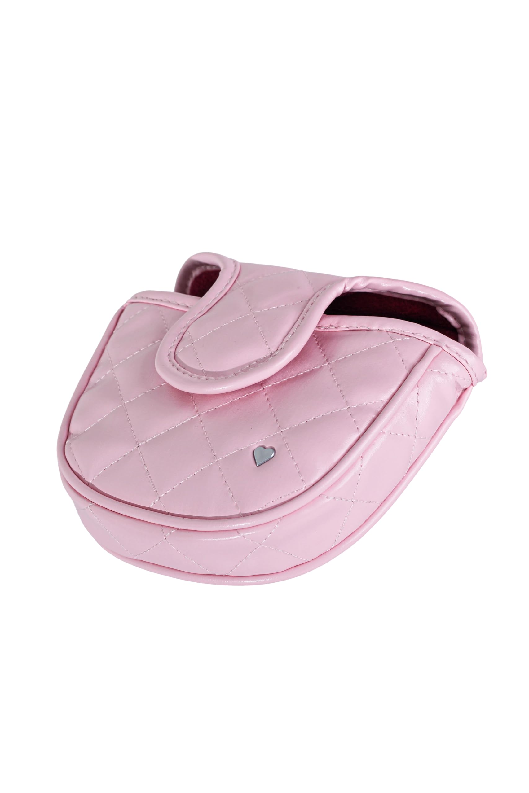 Glove It Funda acolchada para cabeza de putter de mazo, color rosa claro, hecha a mano, cierre magnético, resistente al agua y antimanchas, forro de felpa, ajuste de eje del talón