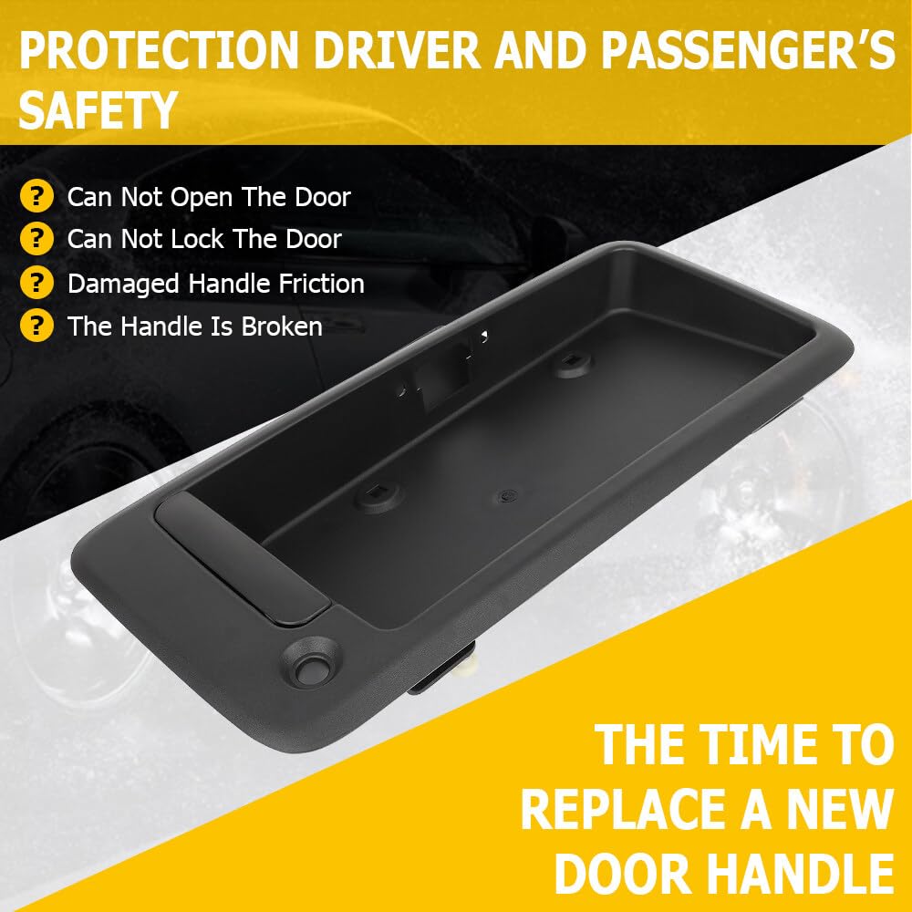 Amazon.com: OCPTY Exterior Black Door Handle Replace OE 15269298 