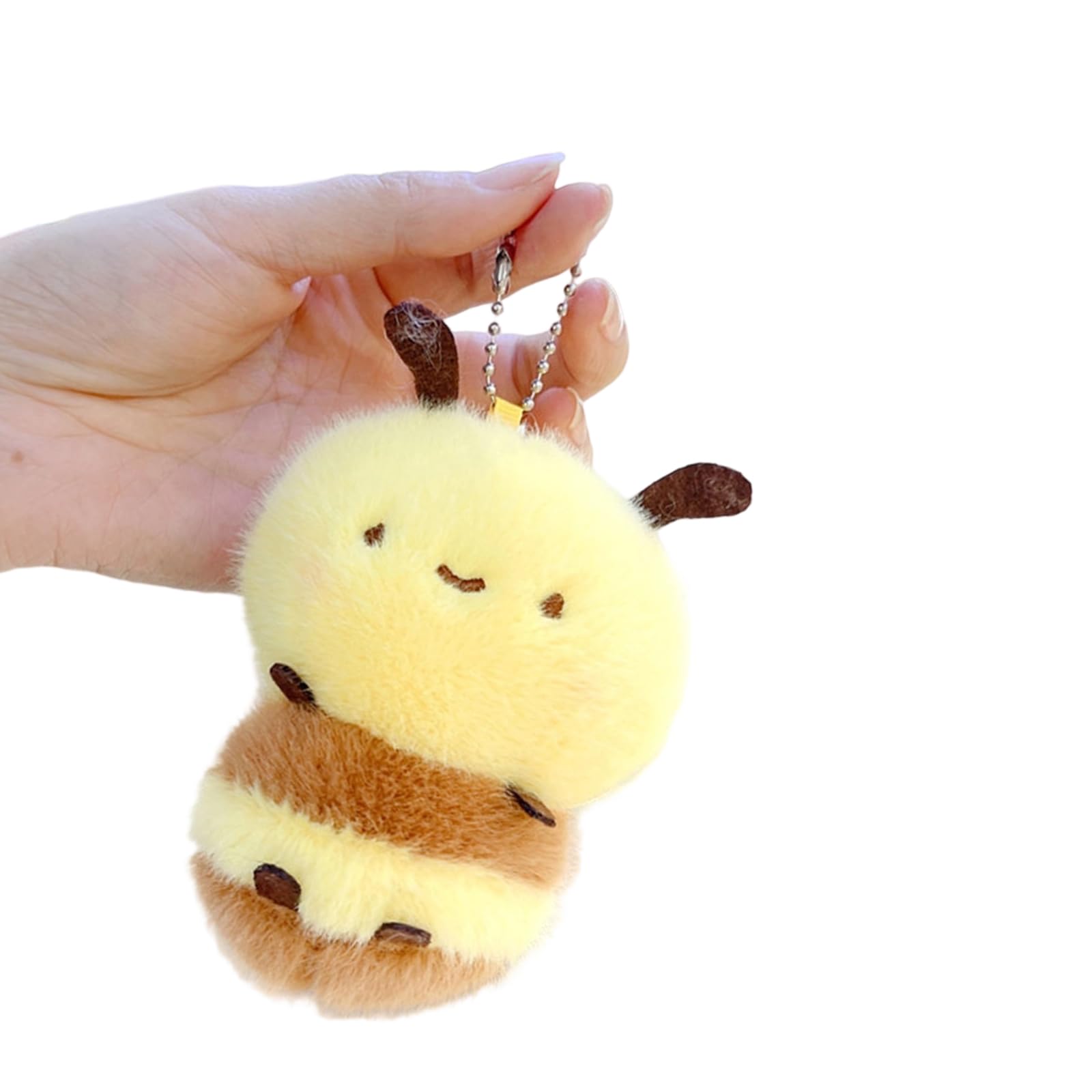 Limtula Unisex Kids A Limtul Bees Plush Keyring Soft Stuffed Nimal Keychain Ccessory Bag Decoration For Everyday Use Children Birthday Gift Bees Car Keyring Pendant