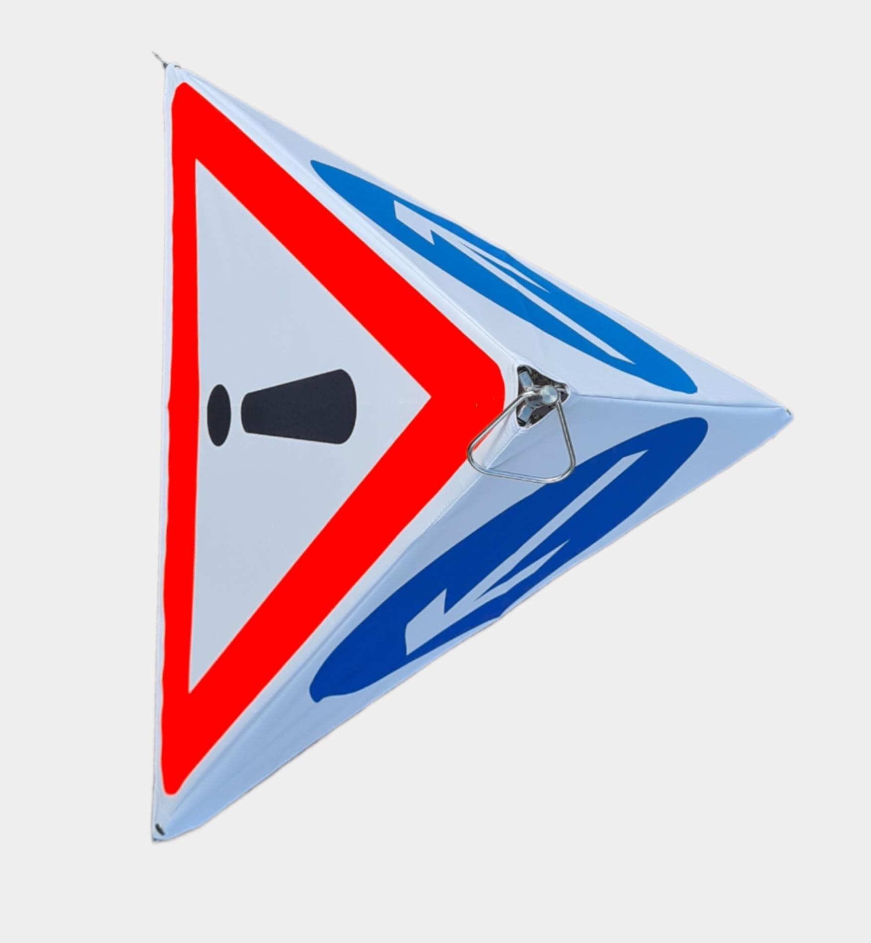 NISSEN Faltsignal Wartungsarbeiten - Gelbe Warnpyramide 70cm