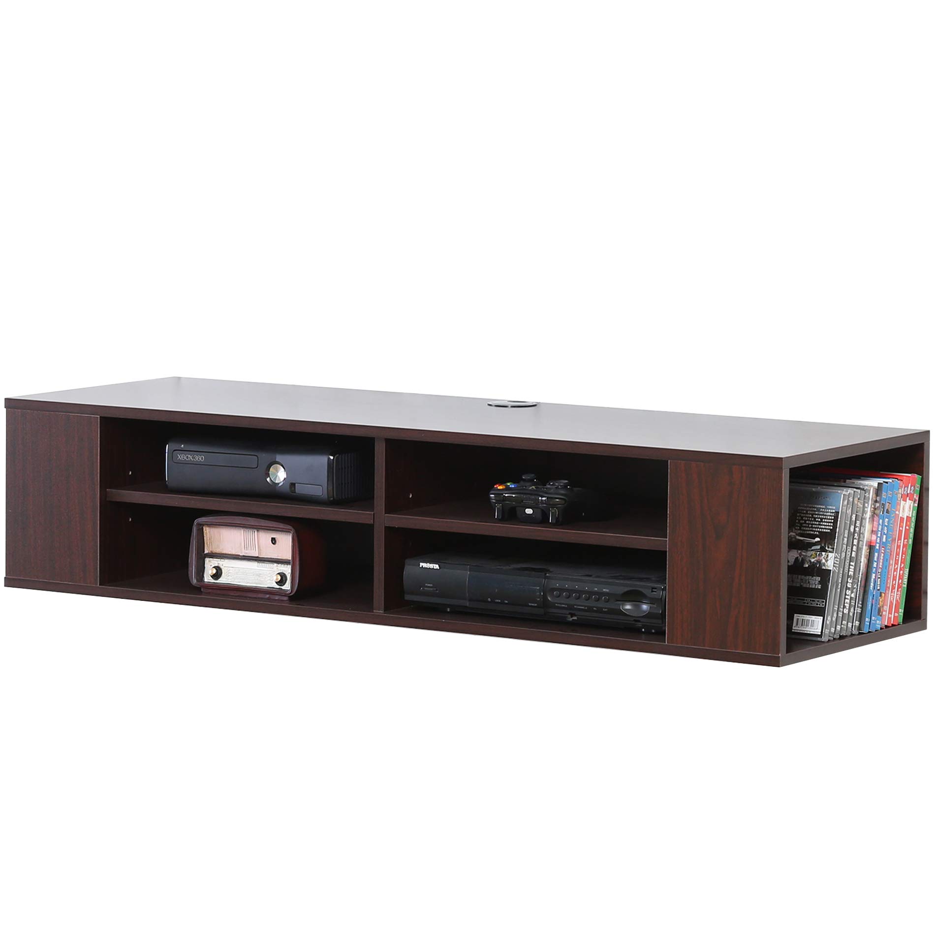 Buy FITUEYES Floating TV Shelf Wall ed Entertainment Center Media