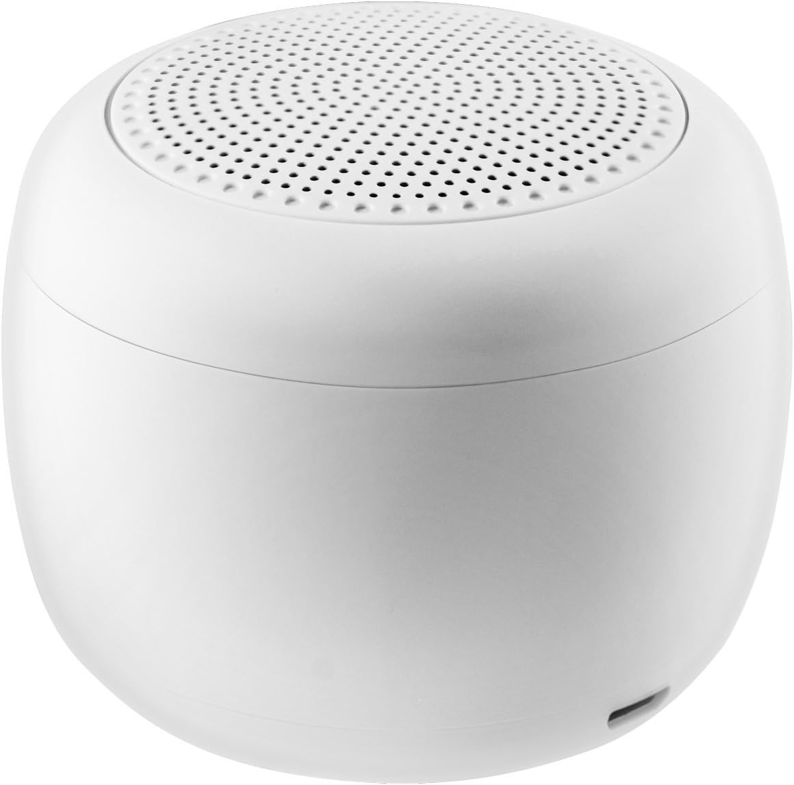 Juice Jumbo Marshmallow Portable Bluetooth Speaker, Wireless Rechargeable Device, Super Bass, Stereo, for Iphone, Ipod, Ipad, Samsung, Huawei, Smartphone, Mp3 Player, Tablet, Laptop, PC, Travel, White