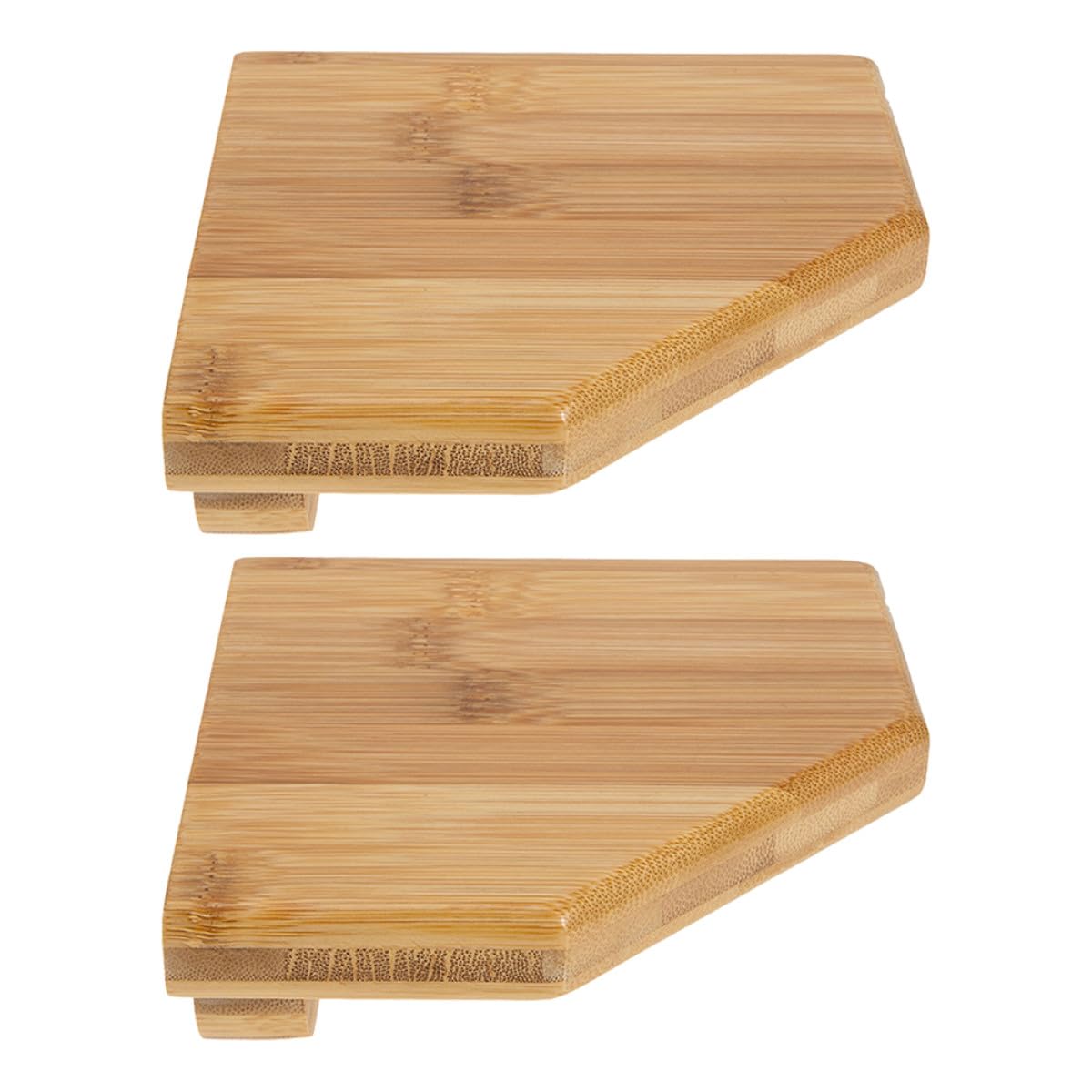 SaryEdge 2pcs No Drill Corner Wall Shelf - Modern Floating Storage Solution for Bathroom & Kitchen, Elegant Design for Efficient Space-saving Home nization & D,