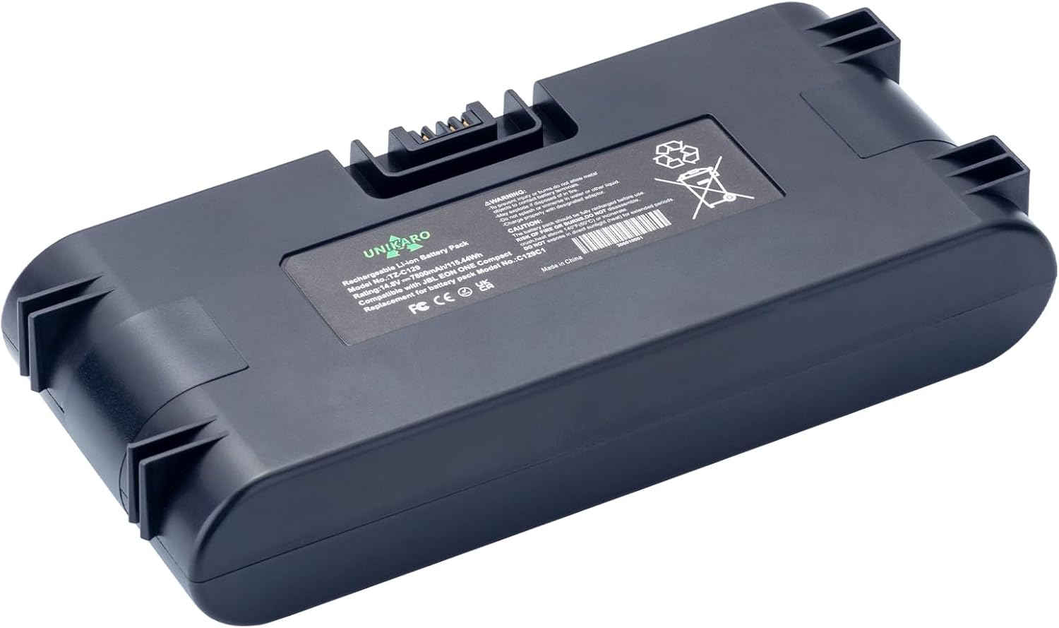 C129C1 Speaker Replacement Battery for JBL EON ONE Compact,14.8V 7800mAh,Rechargeable Li-ion Battery