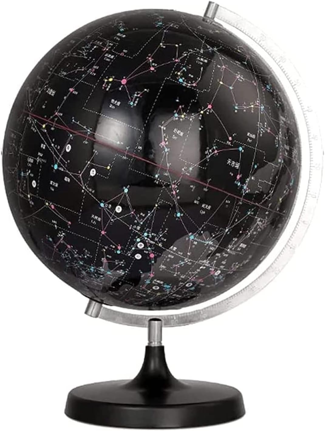 Globo 88 Constellation Illuminated Globe 12.5"/32cm Dia Decorative Desktop Globe Light Up World Globe for Birthday Gift Classroom
