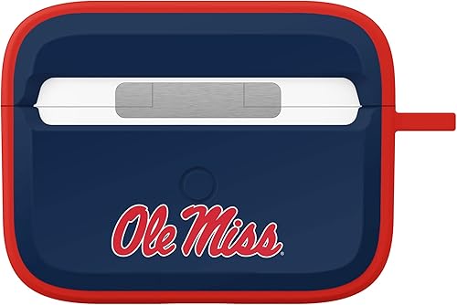 Miniatura 10 de AFFINITY BANDS Mississippi Ole Miss Rebels HDX - Funda compatible con Apple AirPods Pro 1 y 2 (seleccionado) Select,Clásico