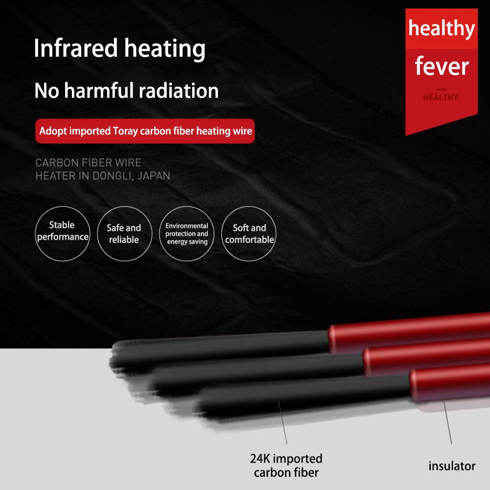 Chaquetas térmicas Chaqueta térmica eléctrica para hombres Chaqueta térmica impermeable a prueba de viento con 3 temperaturas Chaqueta térmica de invierno para senderismo, esquí, trabajo al aire libre