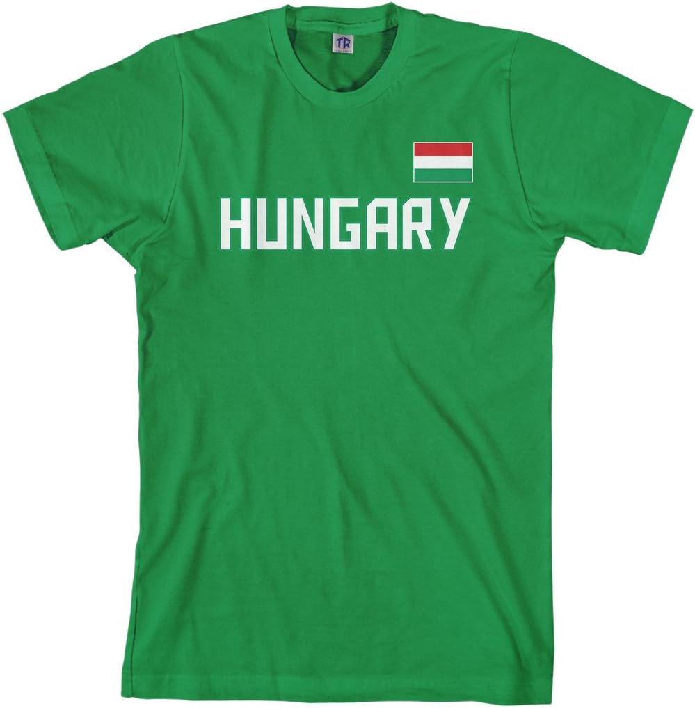 Threadrock Men's Hungary National Pride T-Shirt
