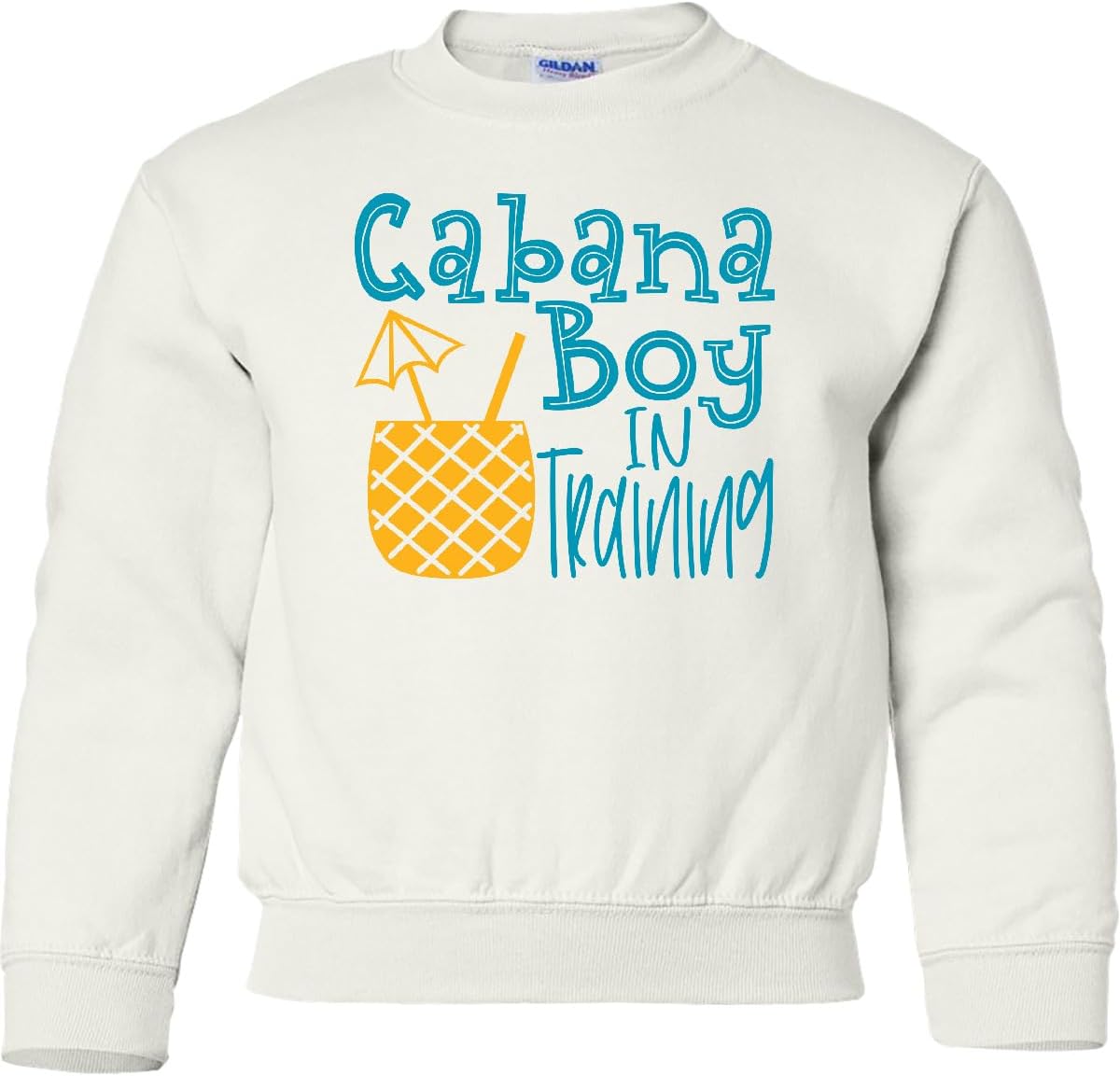 inktastic Cabana Boy in Training Youth Sweatshirt